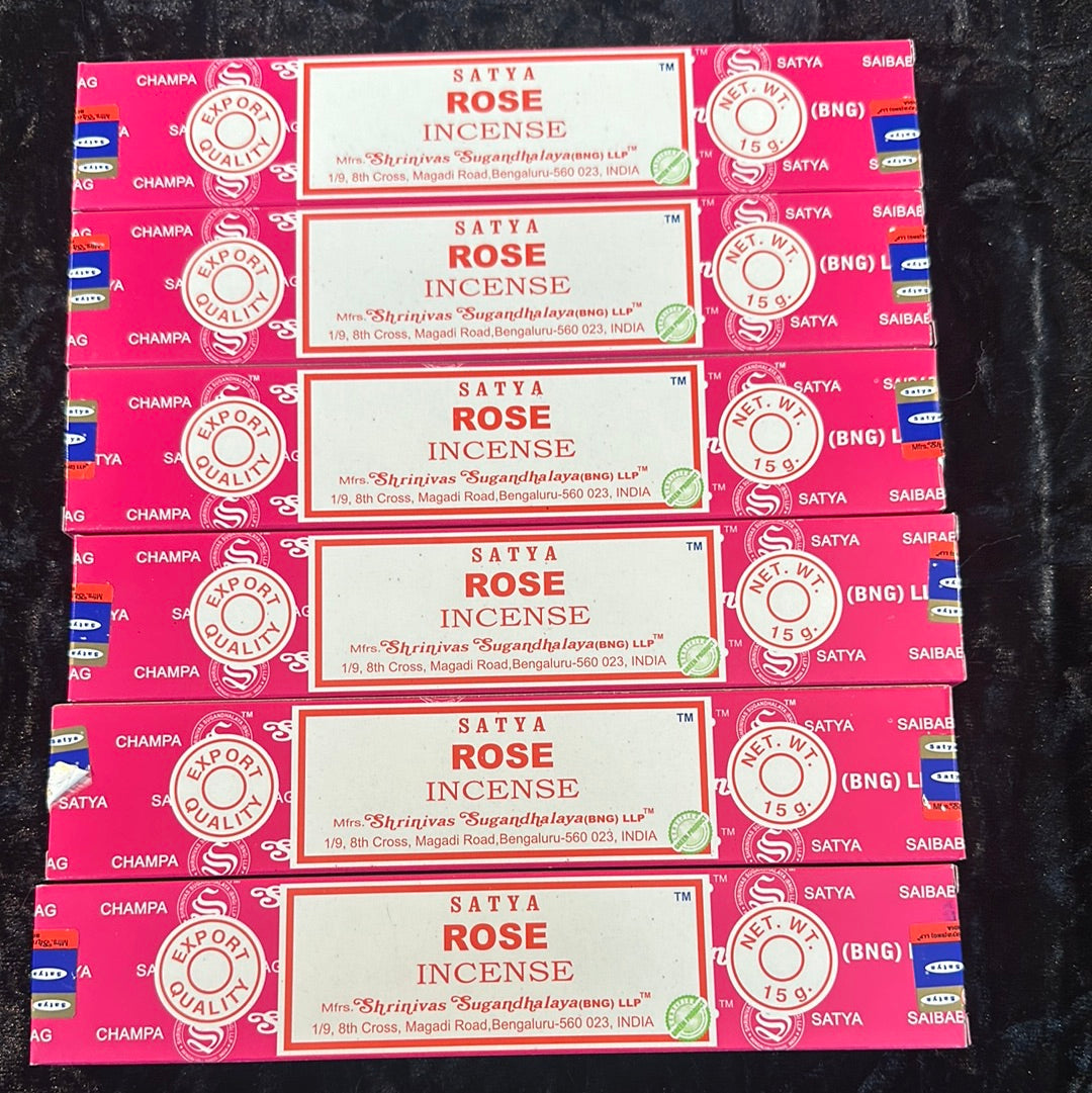 Rose Stick Incense Satya