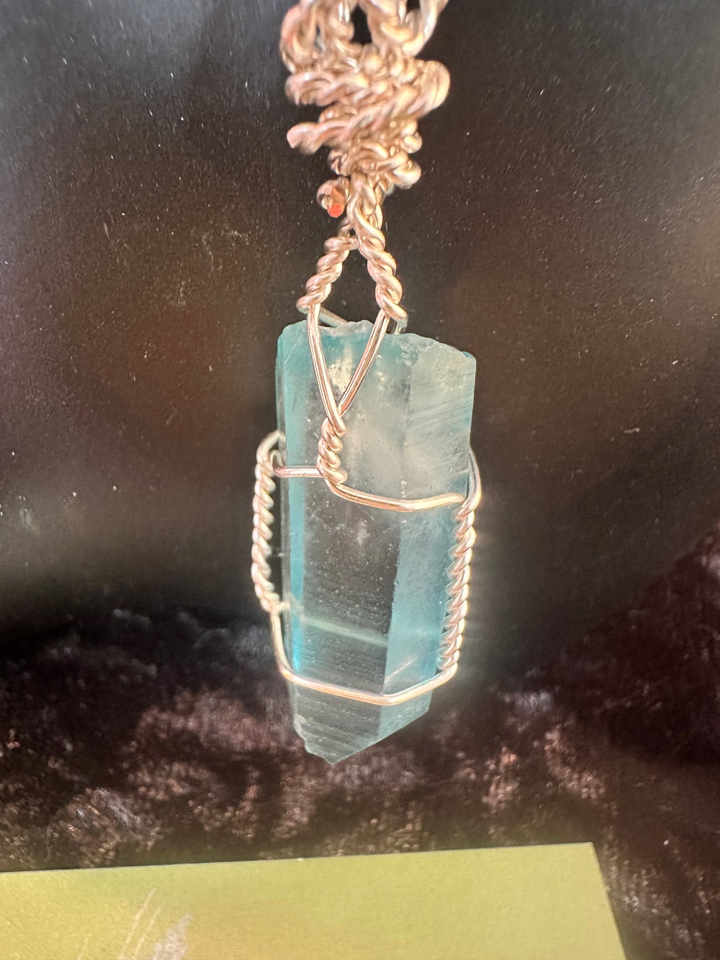 Angel Aura Quartz Teal