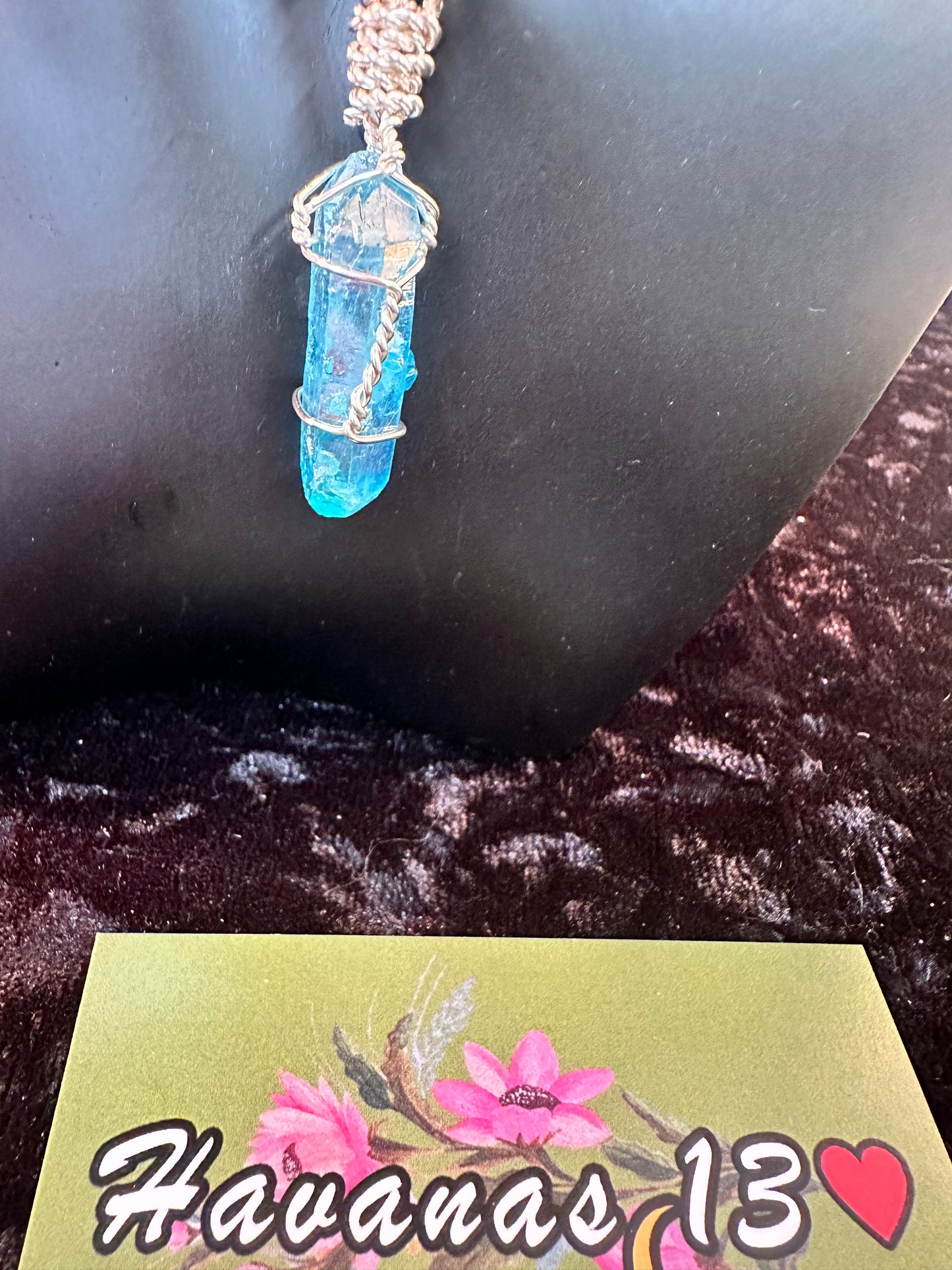 Angel Aura Quartz Teal