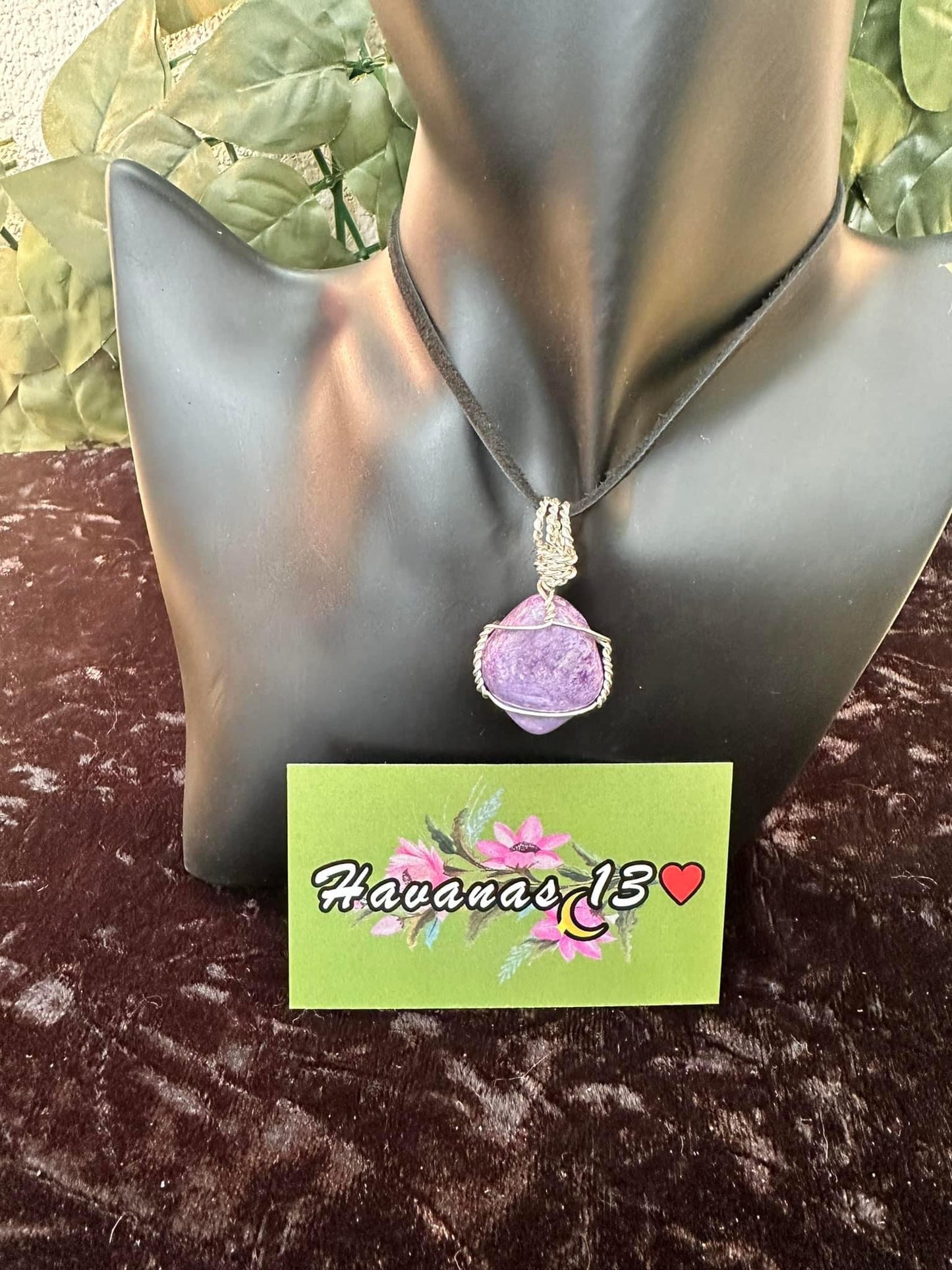 Charoite Pendant