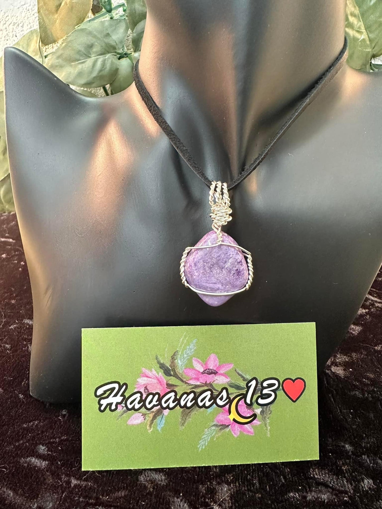 Charoite Pendant