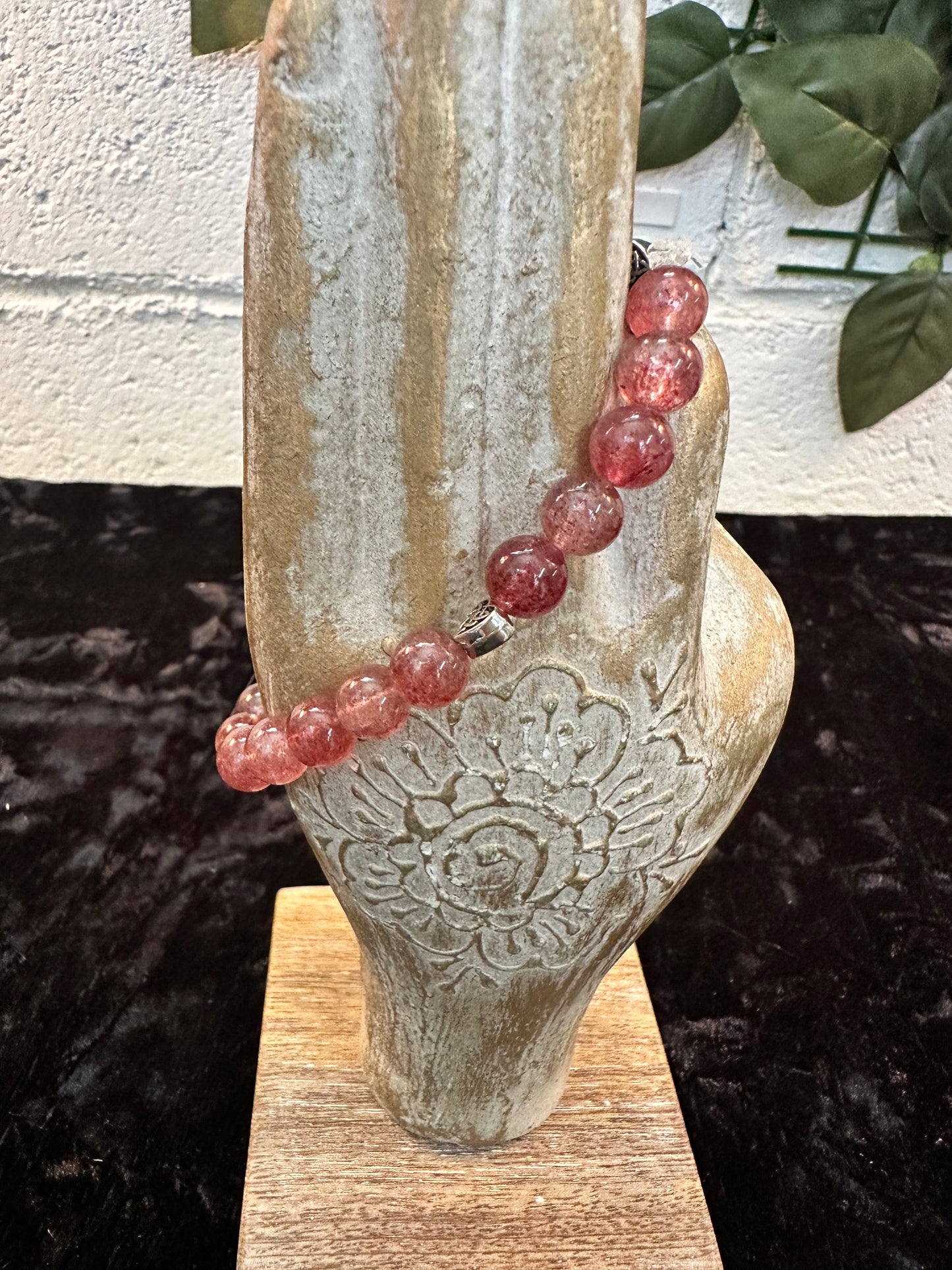 Strawberry Quartz Bracelet