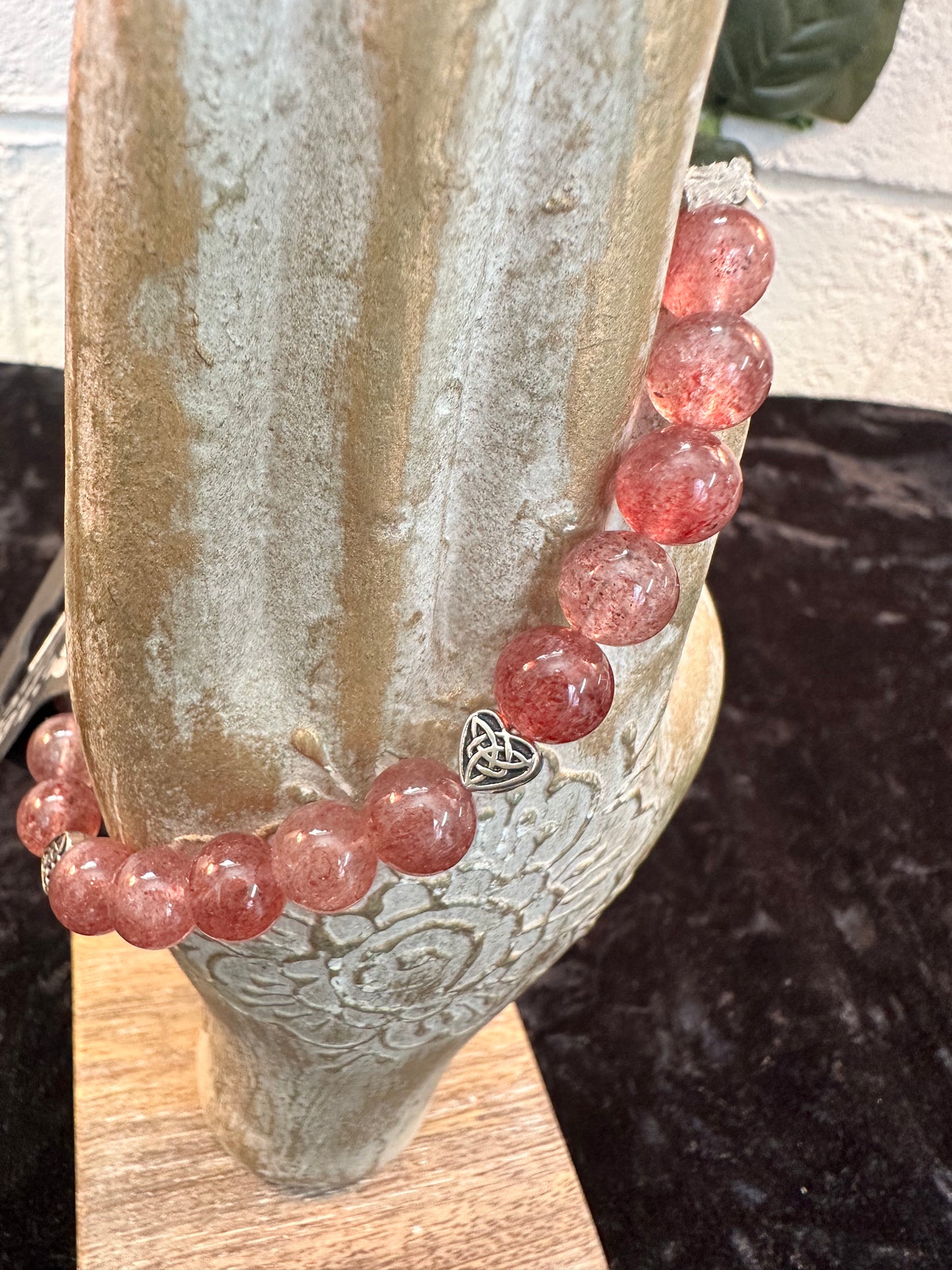 Strawberry Quartz Bracelet