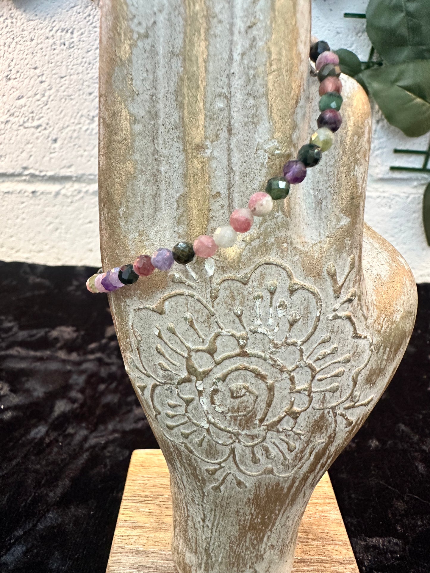 Watermelon Tourmaline Bracelet