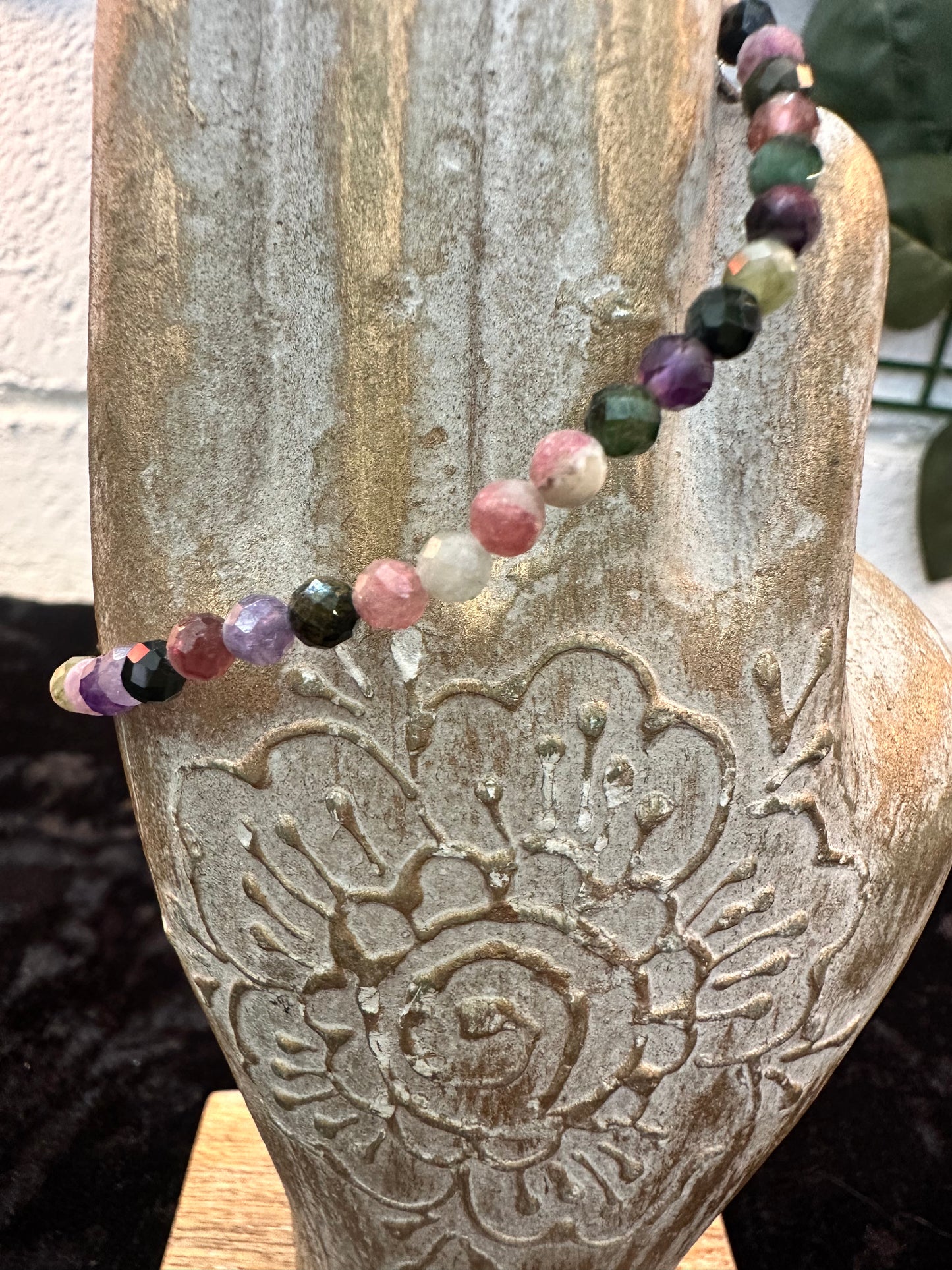 Watermelon Tourmaline Bracelet