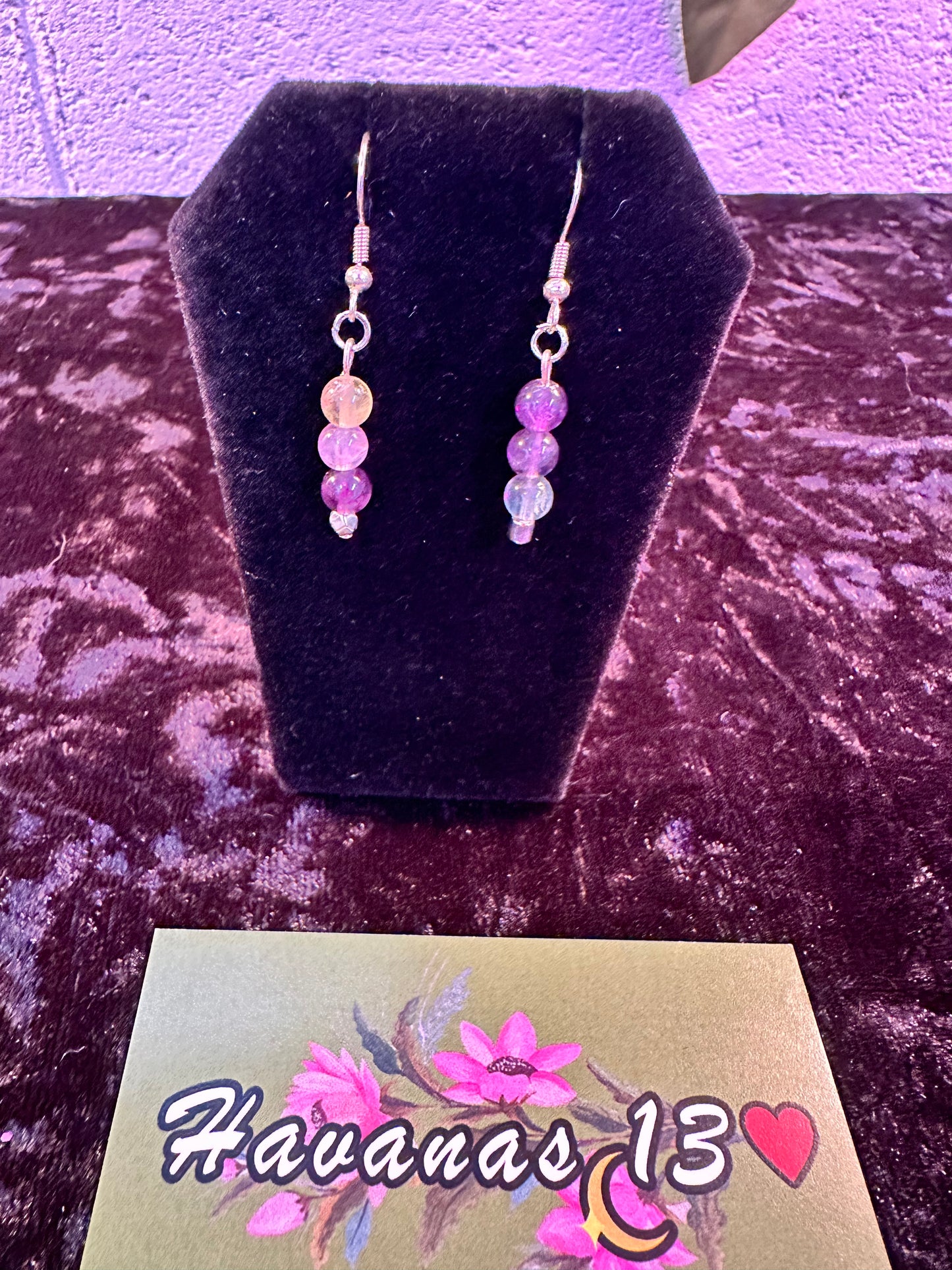 Flourite Earrings