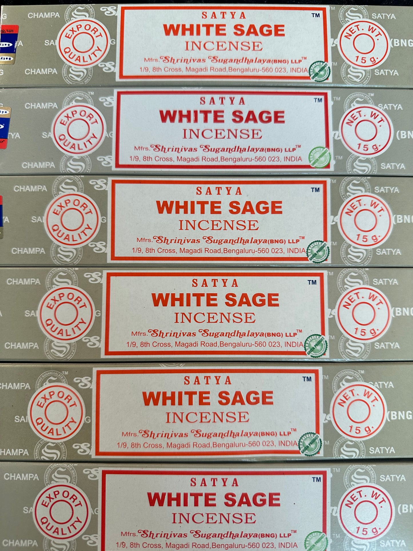 White Sage Stick Incense Satya