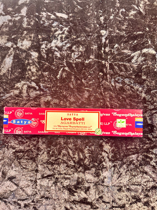 Love Spell Incense Sticks