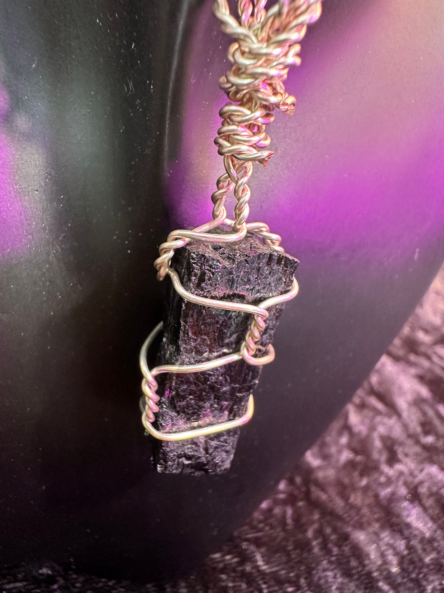 Tourmaline Premium Crystal Pendant