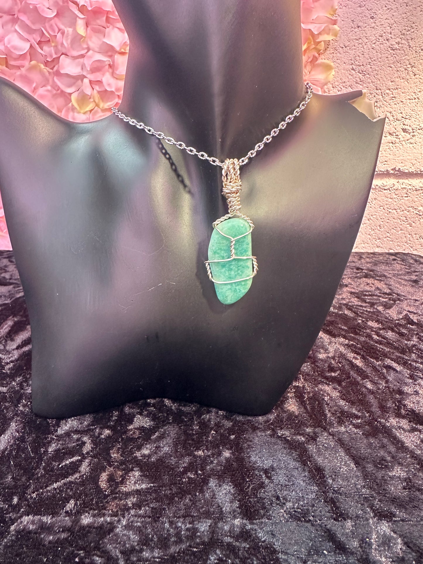 Amazonite Premium Crystal Pendant