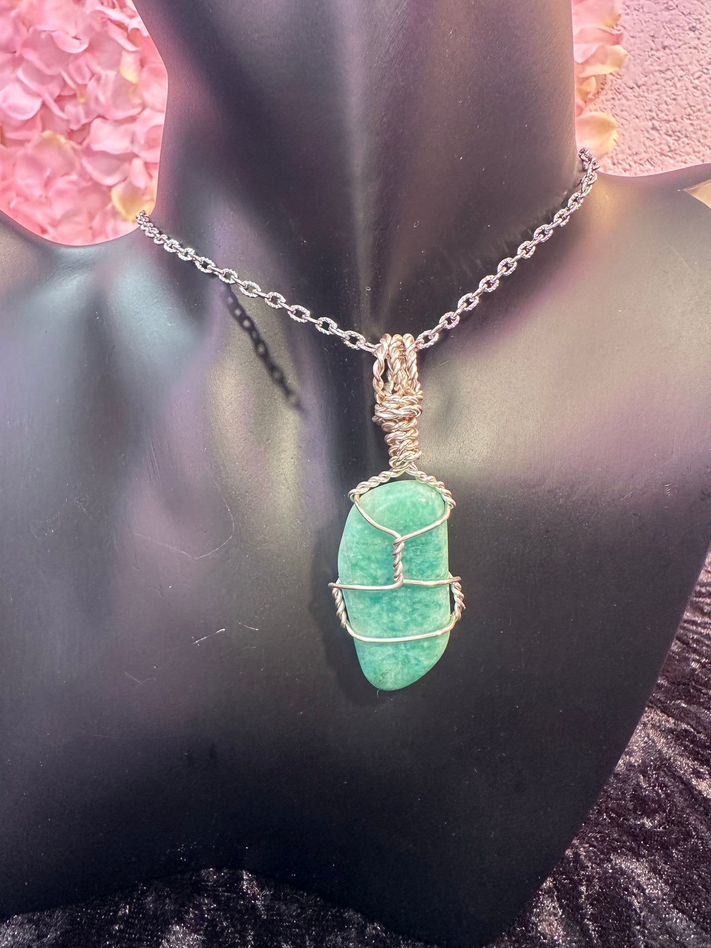 Amazonite Premium Crystal Pendant