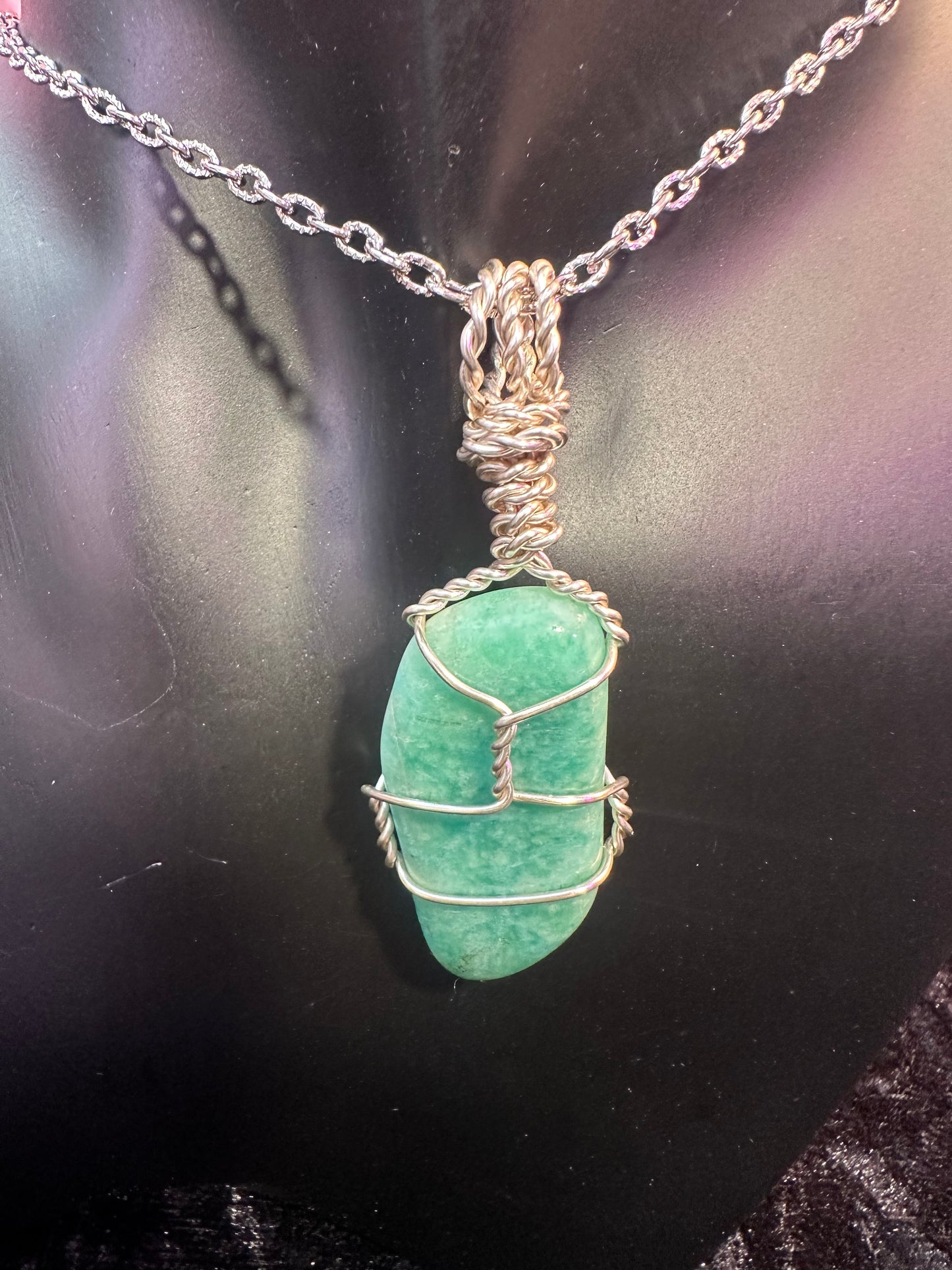 Amazonite Premium Crystal Pendant