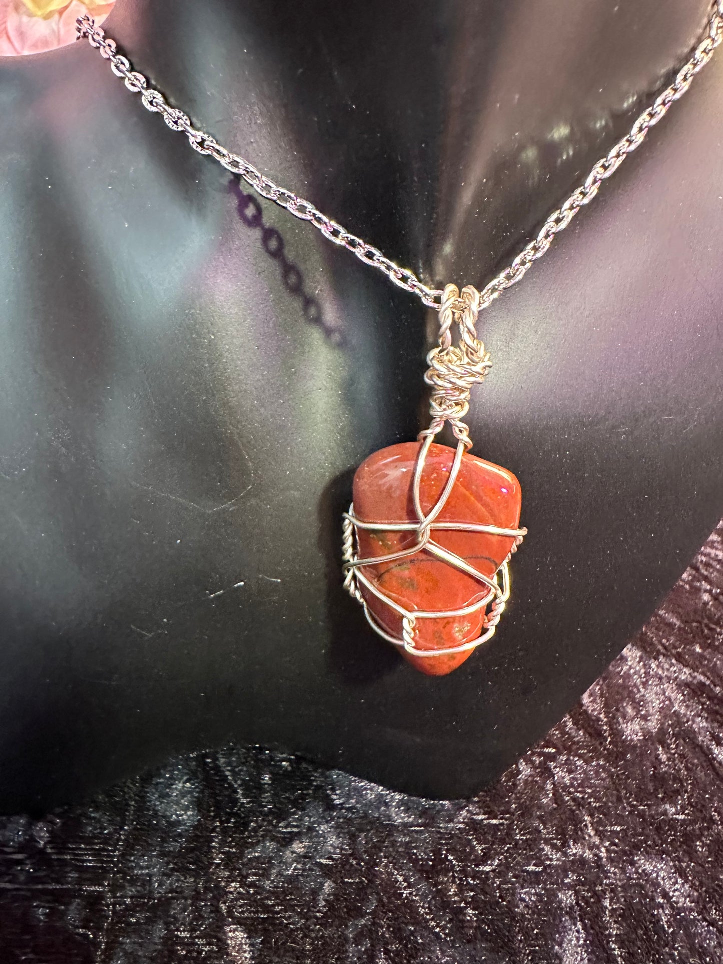 Red Jasper Premium Pendant