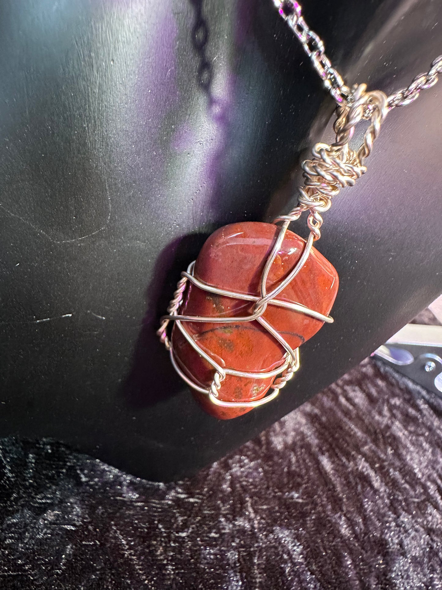 Red Jasper Premium Pendant