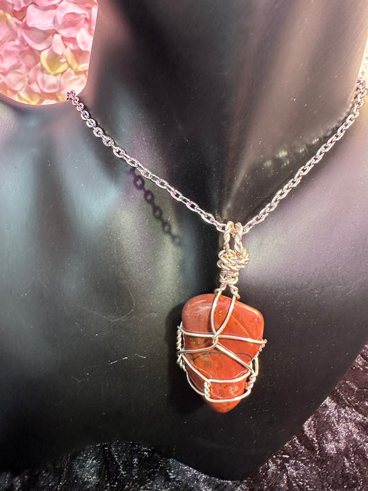 Red Jasper Premium Pendant